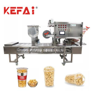 KEFAI попкорн аяга дүүргэх битүүмжлэх сав баглаа боодлын машин